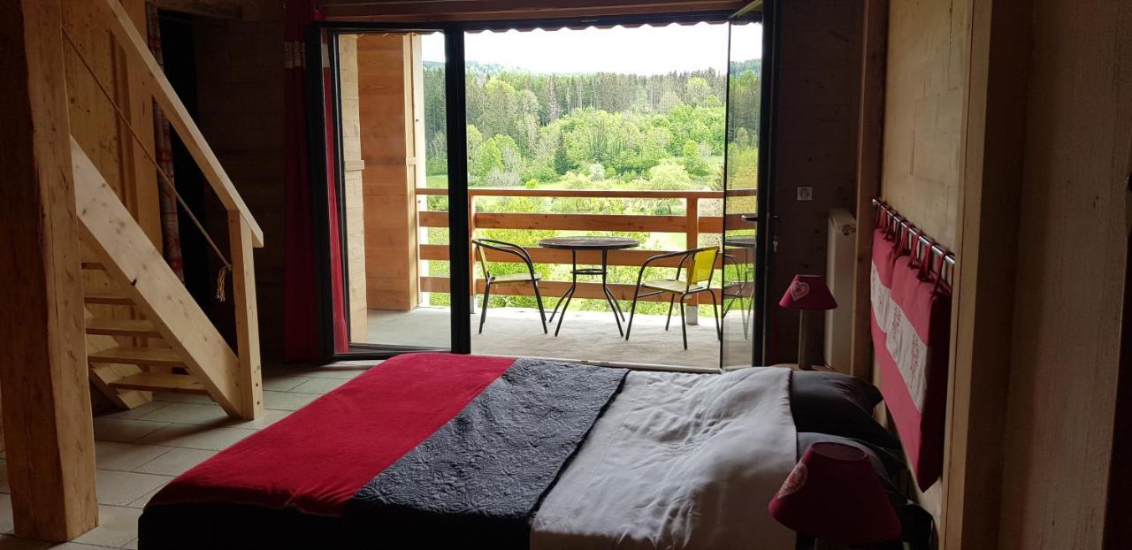 Le Jura En Toutes Saisons Piscine, Spa, Location Vtt, Balades 2Cv, Climatisation Bonlieu Eksteriør billede