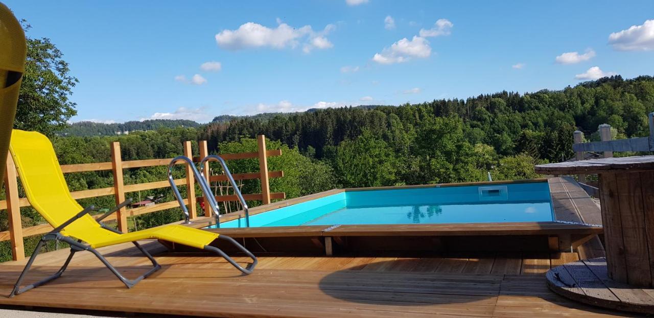 Le Jura En Toutes Saisons Piscine, Spa, Location Vtt, Balades 2Cv, Climatisation Bonlieu Eksteriør billede