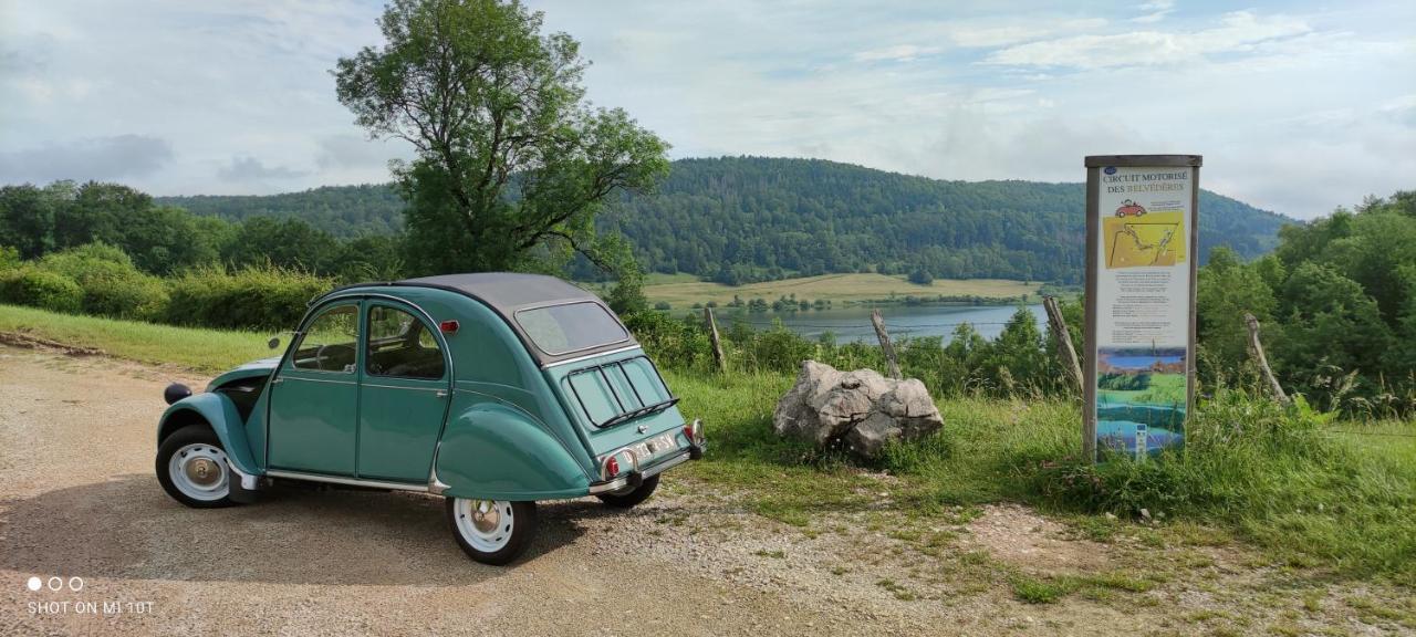 Le Jura En Toutes Saisons Piscine, Spa, Location Vtt, Balades 2Cv, Climatisation Bonlieu Eksteriør billede