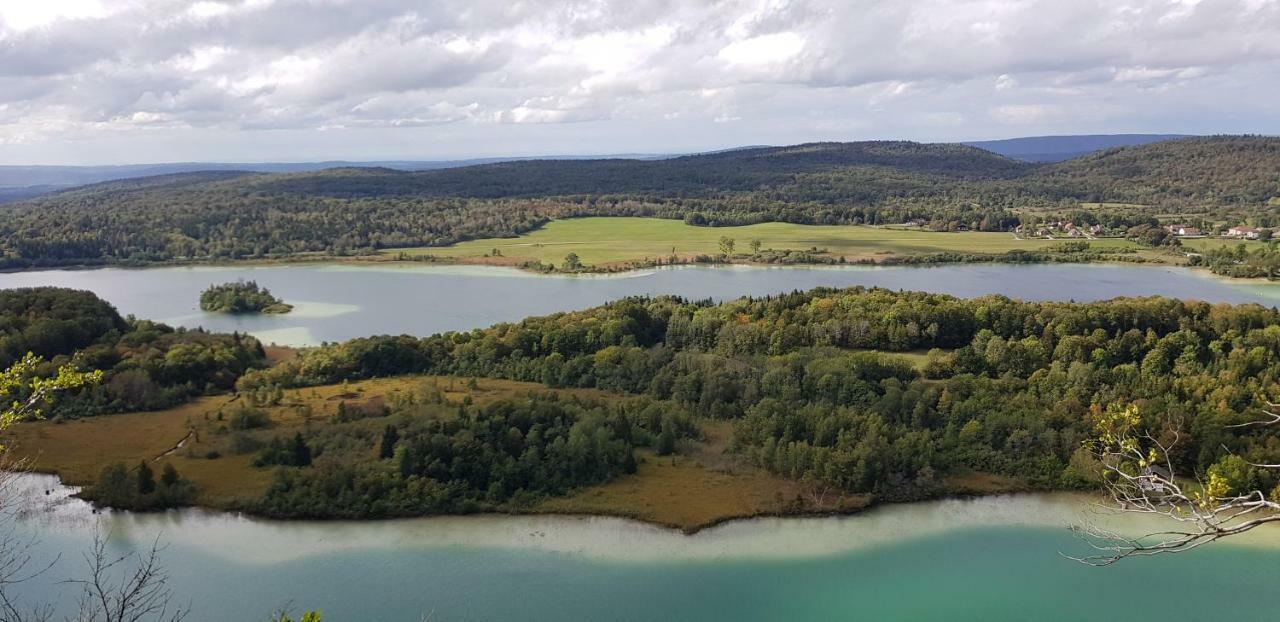 Le Jura En Toutes Saisons Piscine, Spa, Location Vtt, Balades 2Cv, Climatisation Bonlieu Eksteriør billede
